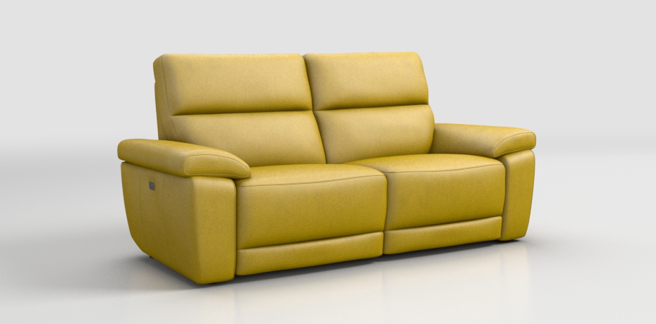 Sartorano - 3 seater sofa with 2 electric recliners